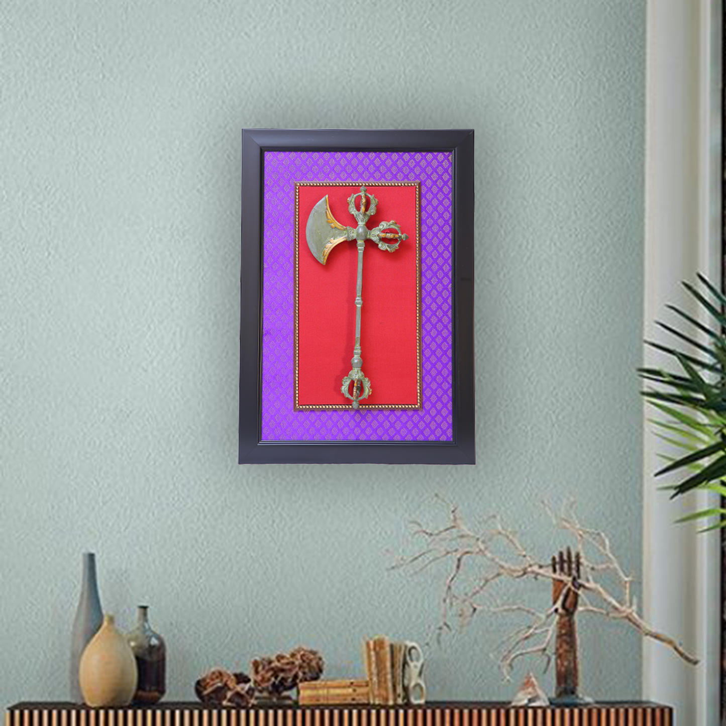Brass Ritual Axle Wall Art