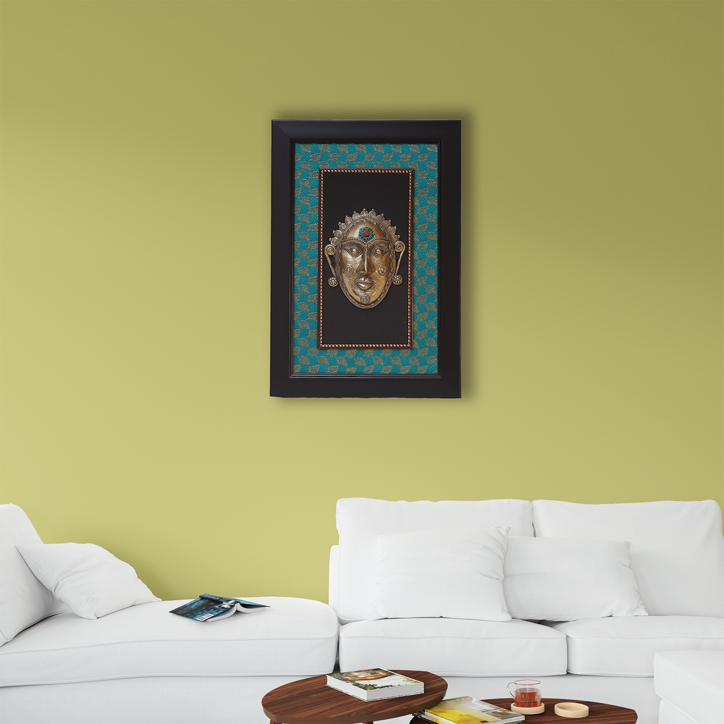 Tribal Prince Mask Wall Art