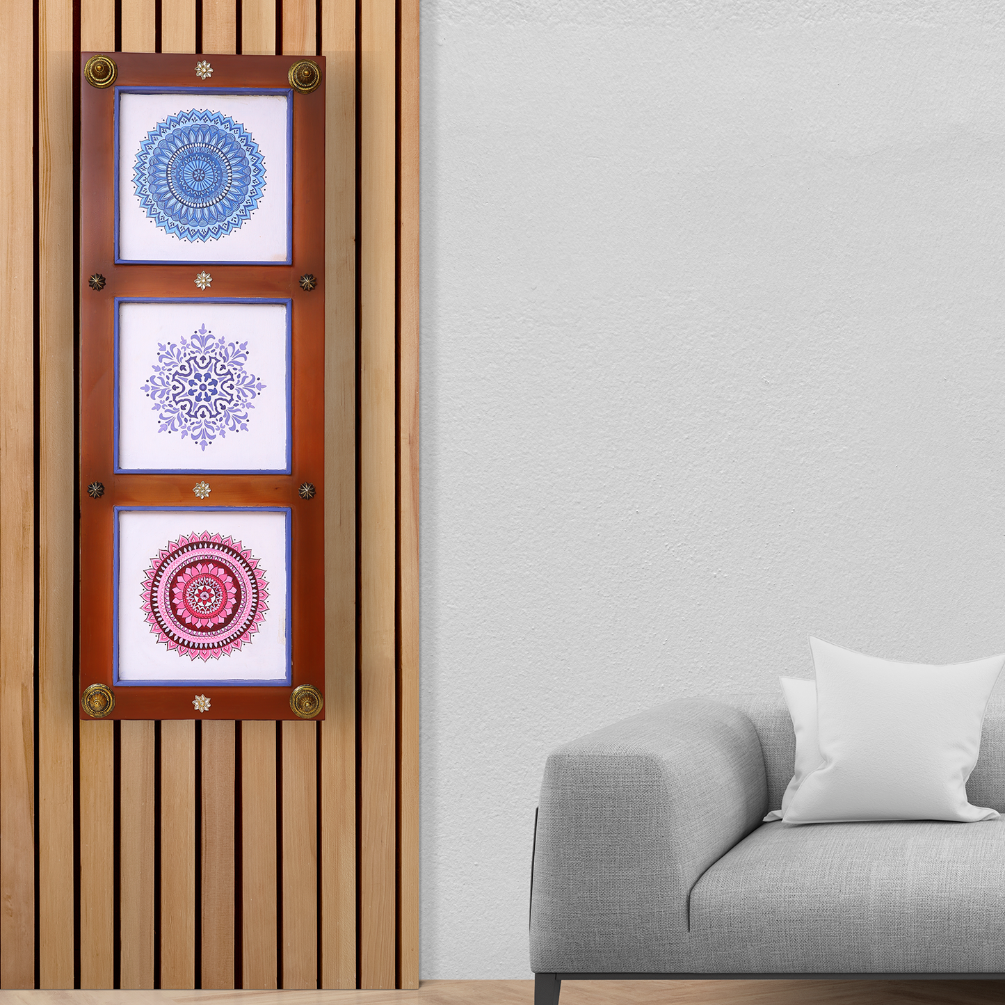 Hand-Painted Artistic Wooden Frames