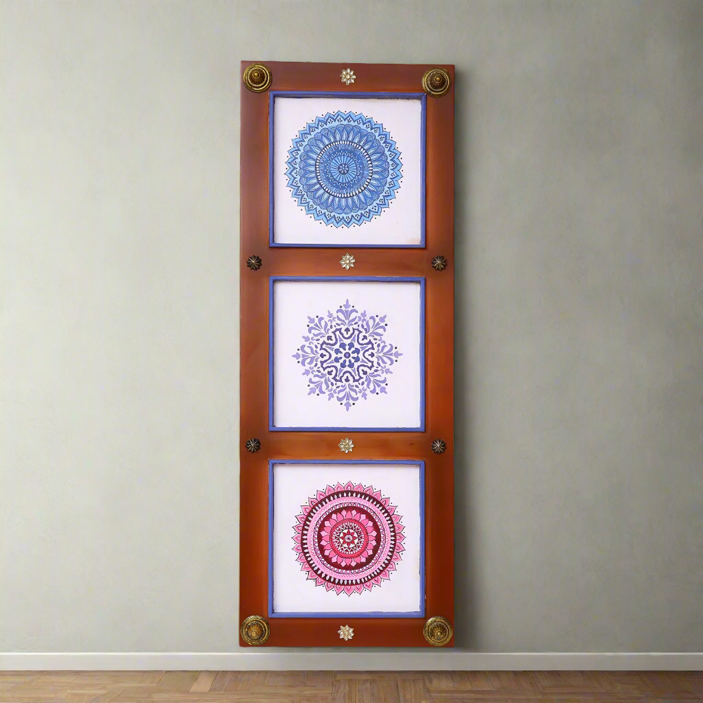 Hand-Painted Artistic Wooden Frames