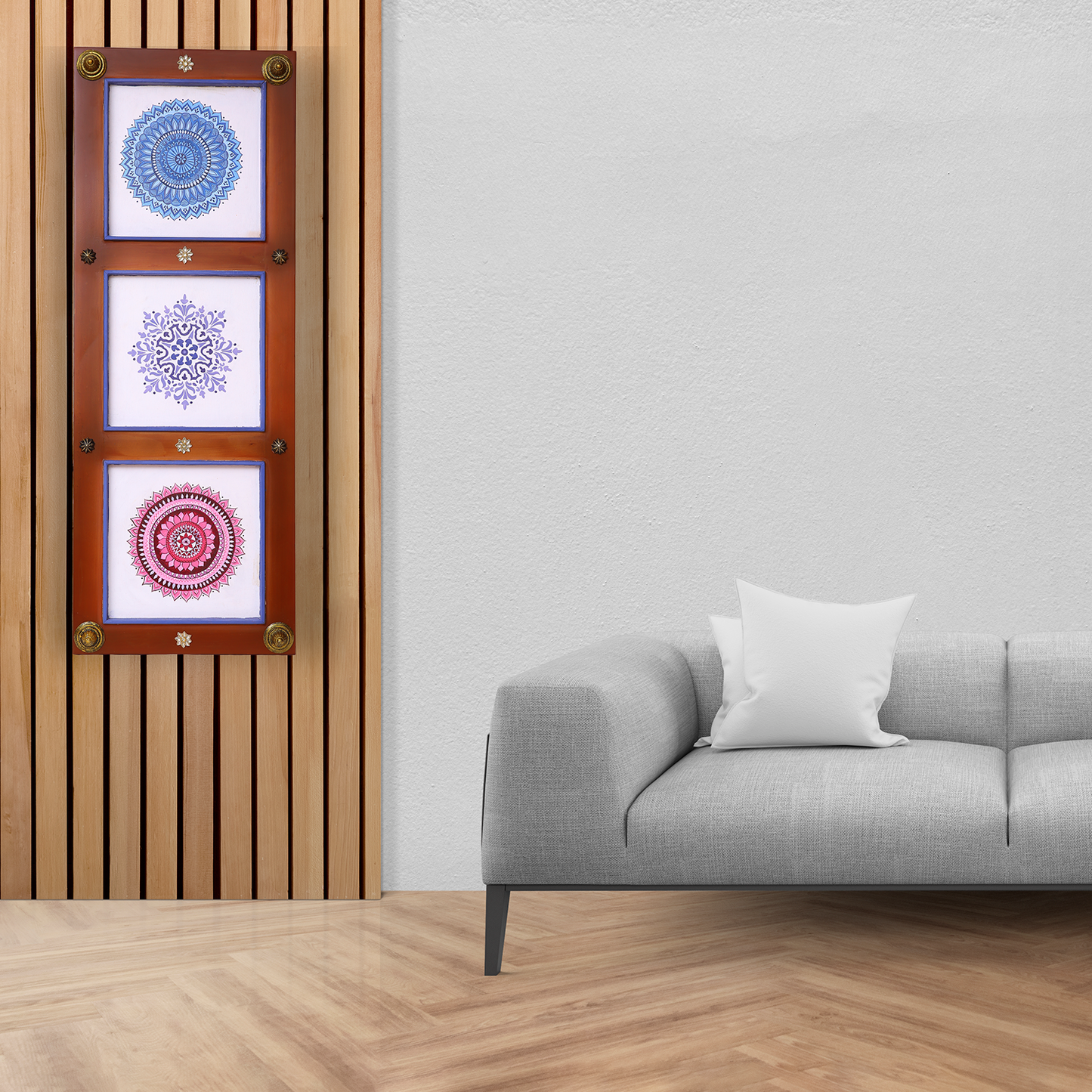 Hand-Painted Artistic Wooden Frames