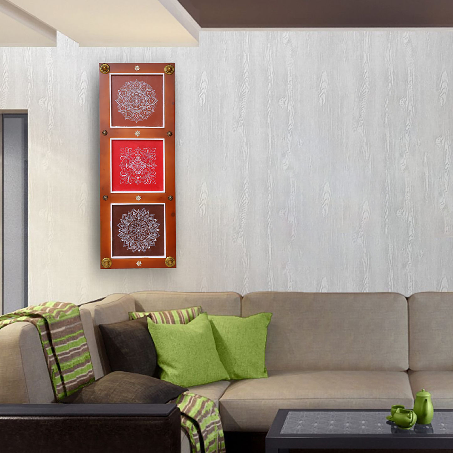 Hand-Painted Artistic Wooden Frames