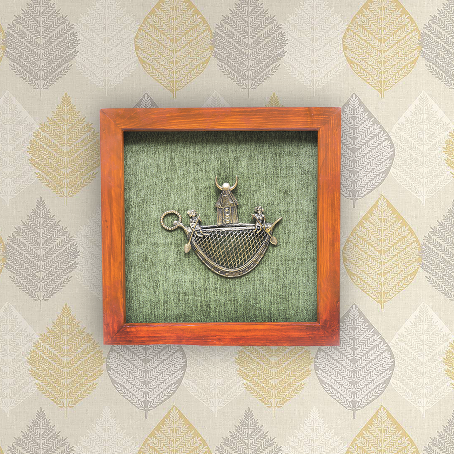 Amaira Naav Jaali in Wooden Frame