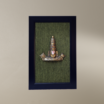 Brass Tirupati Balaji Face Wall Art