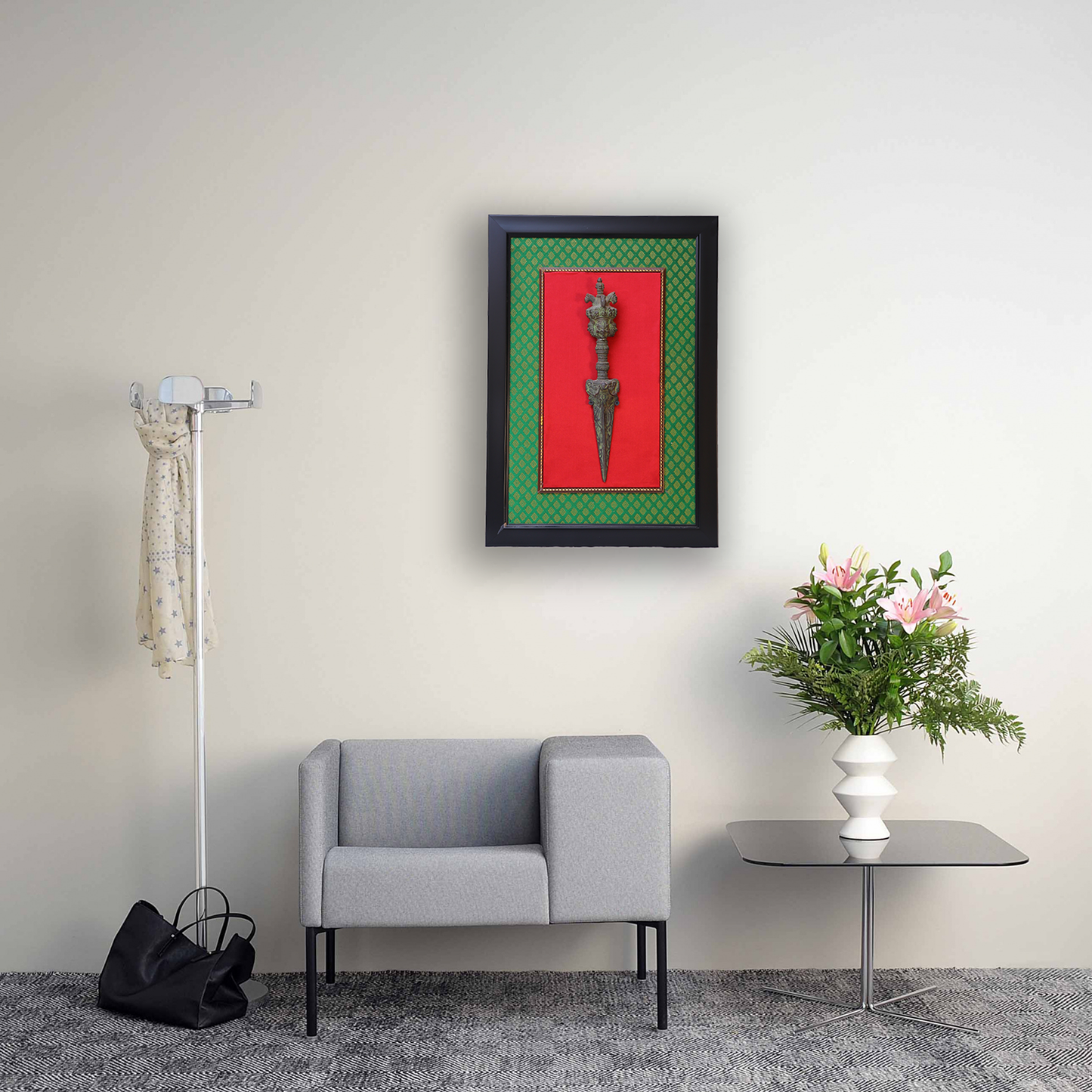 Brass Dagger Wall Art