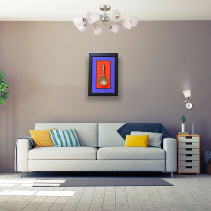 Embrace Tradition with Our Brass Ancient Spoon Wall Art