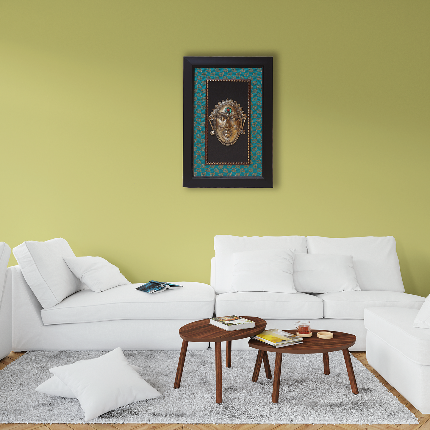 Tribal Prince Mask Wall Art