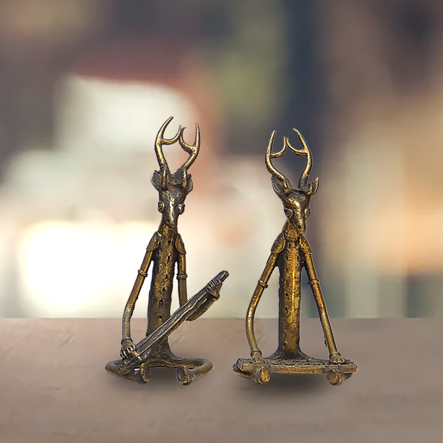 Brass Tribal Musicians