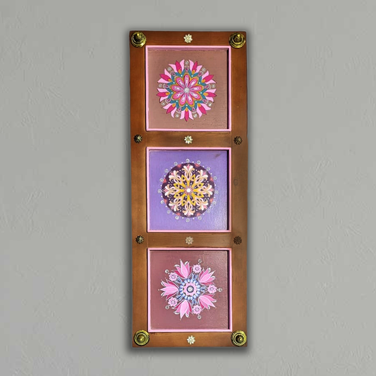 Hand-Painted Artistic Wooden Frames
