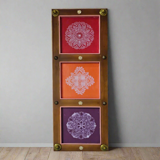 Hand-Painted Artistic Wooden Frames